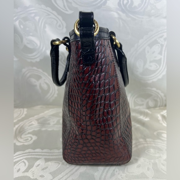 Brahmin mini Asher Two-Way Satchel VGUC one callout - Picture 5 of 11